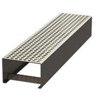Aco Multiline V100, Lochrost zu Schlitzaufsatz-/Serviceelement, L= 50 cm